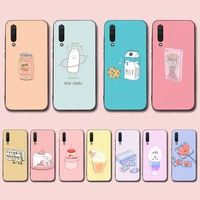 lvtlv cute chocolate ice cream phone case for xiaomi mi 5 6 8 9 10 lite pro se mix 2s 3 f1 max2 3