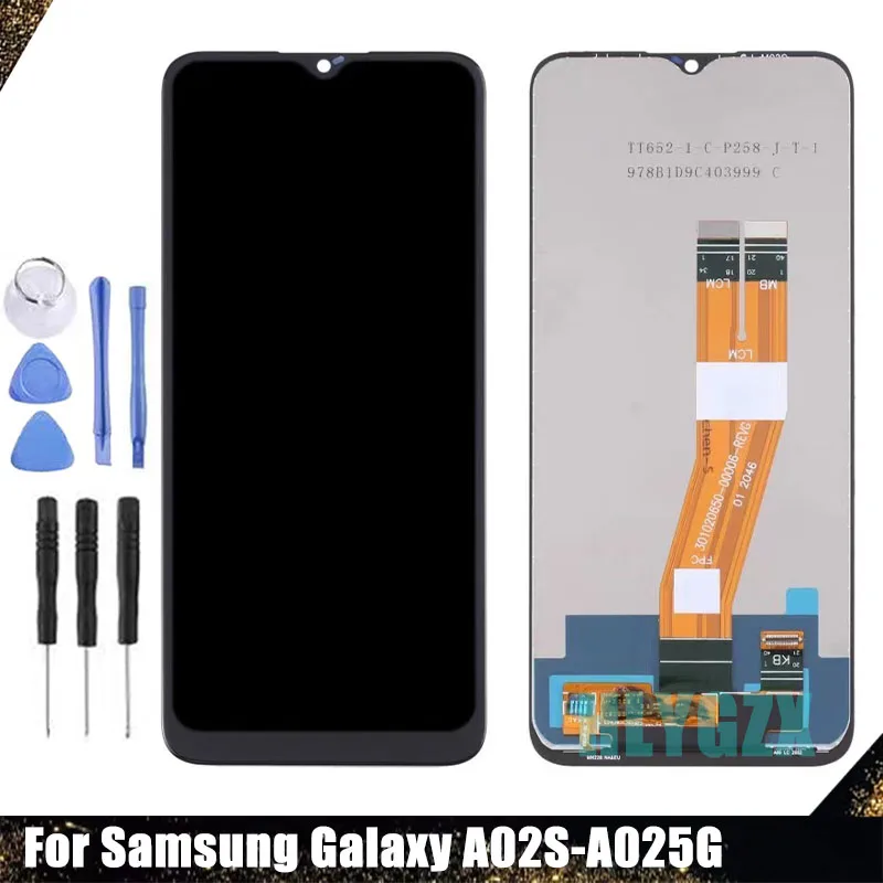 

New Original For Samsung Galaxy A02S LCD Touch Screen Digitizer Assembly Replacement A025G A025U A025A Sensor Display Replace