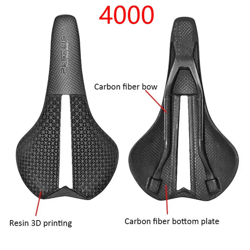 Углеродное Велосипедное Сиденье ультраудобное дышащее седло для горного и