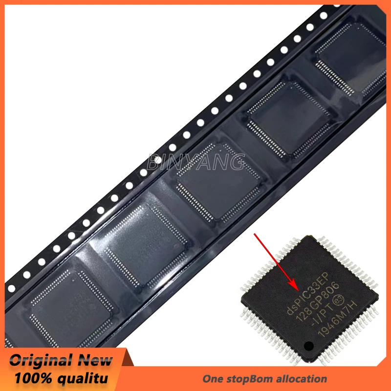 

(1 шт.) 100% новый DSPIC33EP512GP806-I/PT DSPIC33EP512GP806 QFP-64 чипсет