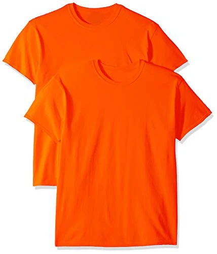 

Orange ladies pure cotton breathable short sleeves