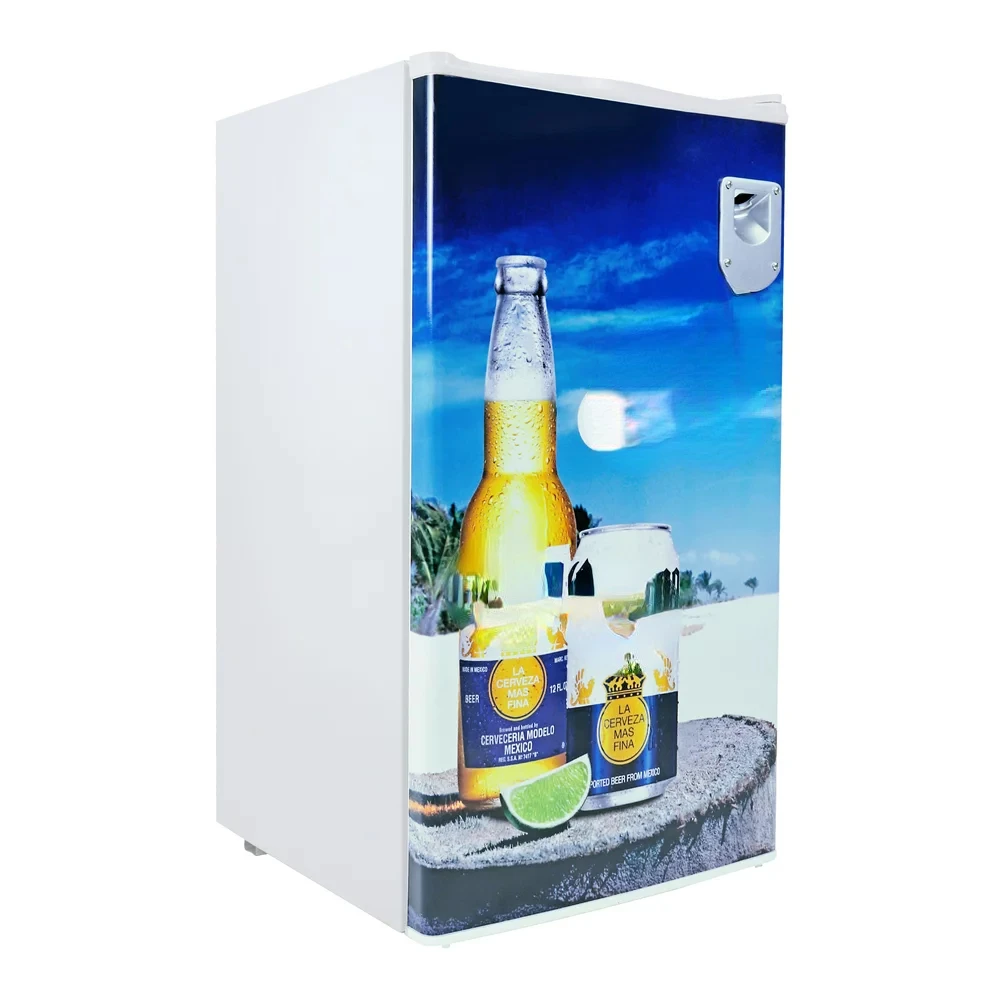 

Litre Compact Refrigerator with Bottle Opener Mini Fridge