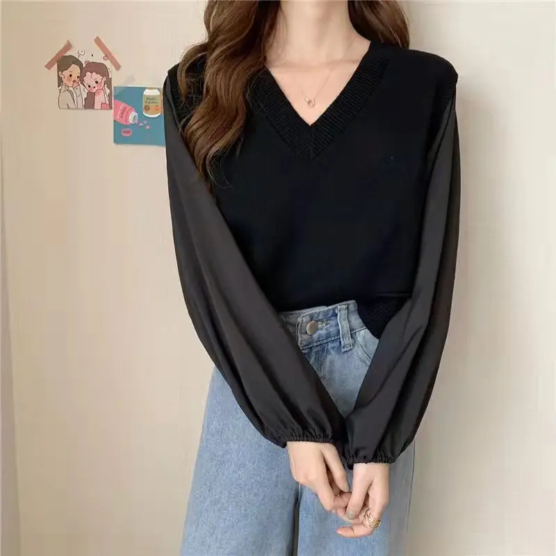 

Однотонная Повседневная новая рубашка с длинным рукавом и V-образным вырезом, серого цвета, 2022