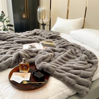 super soft shaggy faux fur blanket plush decorative blankets blankets for bed sofa blanket 100150cm bed cover cubre cama
