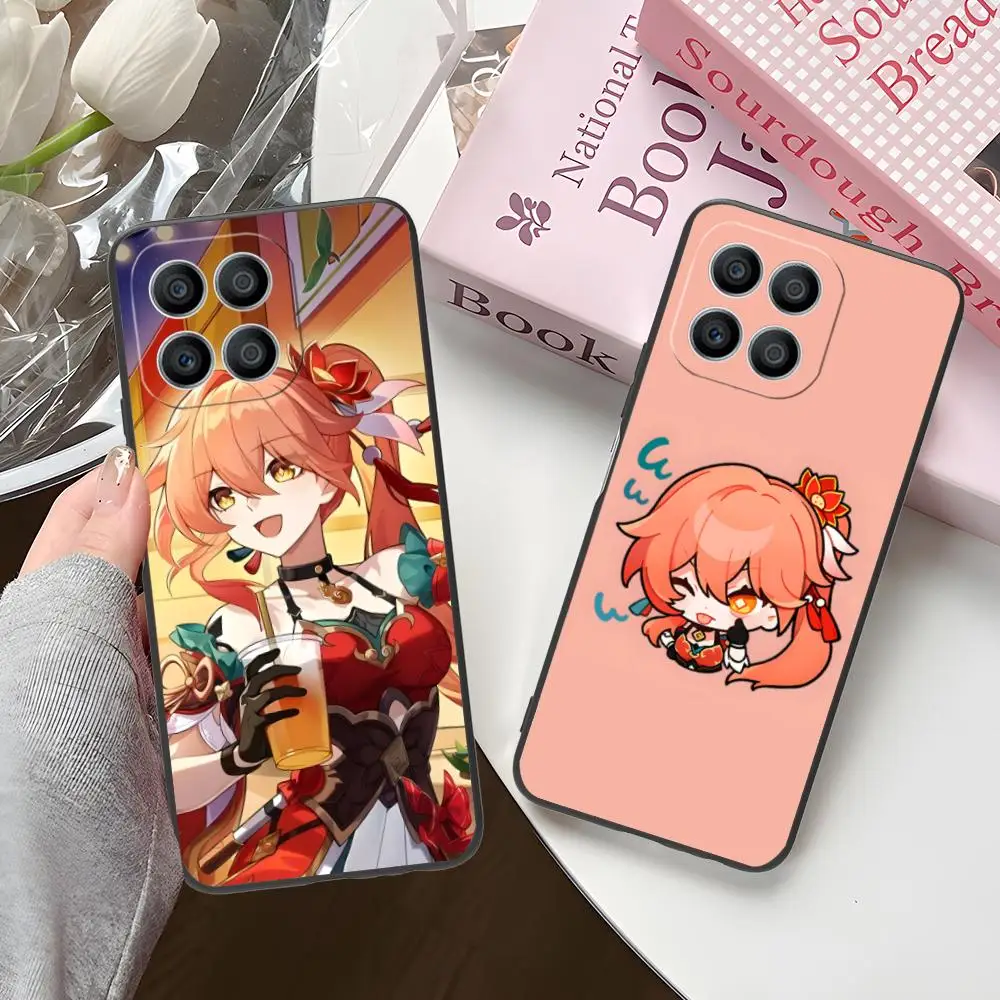 Фото Чехол для мобильного телефона HSR Guinaifen Matte TPU с цветным принтом для Honor 90 80 70 60 50 30 20 10 9 8 7 Pro S SE Lite 5G №2
