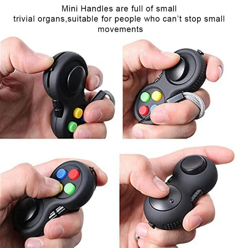 

Edc Fidget Antistress Toy for Adults Children Kids Fidget Pad Stress Relief Squeeze Fun Hand Anxiety Sensory Toy Christmas Gift