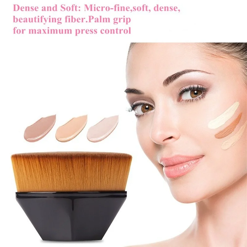 

Sdatter Super Hot Magic Flawless Foundation Brush Concealer Primer High Density Bristle Liquid Makeup Brush Cosmetic Useful Make