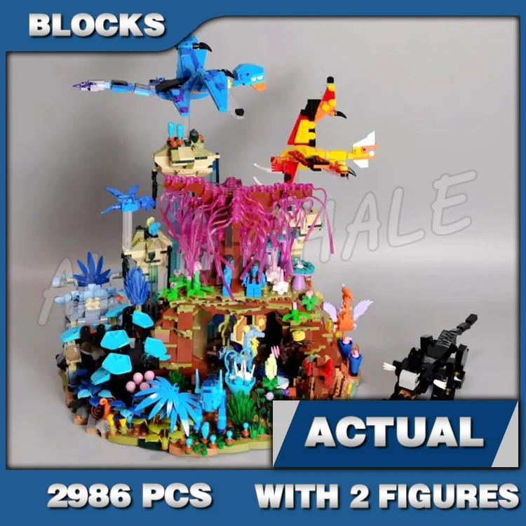

2986pcs Ideas MOC Avatar Tree of Souls The Illuminated World Of Pandora 3005 Building Block Set Compatible With Model