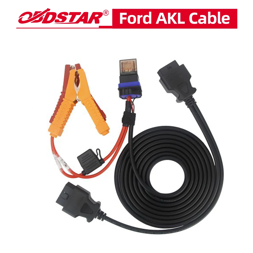 

Кабель OBDSTAR для Ford AKL, для FORD /LINCOLN/MUSTANG, все ключи потерянного программирования для X300 DP Plus/ X300 PRO4/ X300 DP Key Master