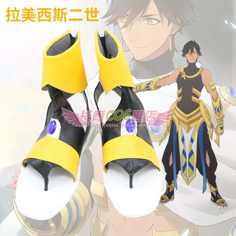 

Anime Rider Ozymandias fate grand order Cosplay Shoes Comic Halloween Carnival Cosplay Costume Prop Cosplay Men Boot Cos Cosplay