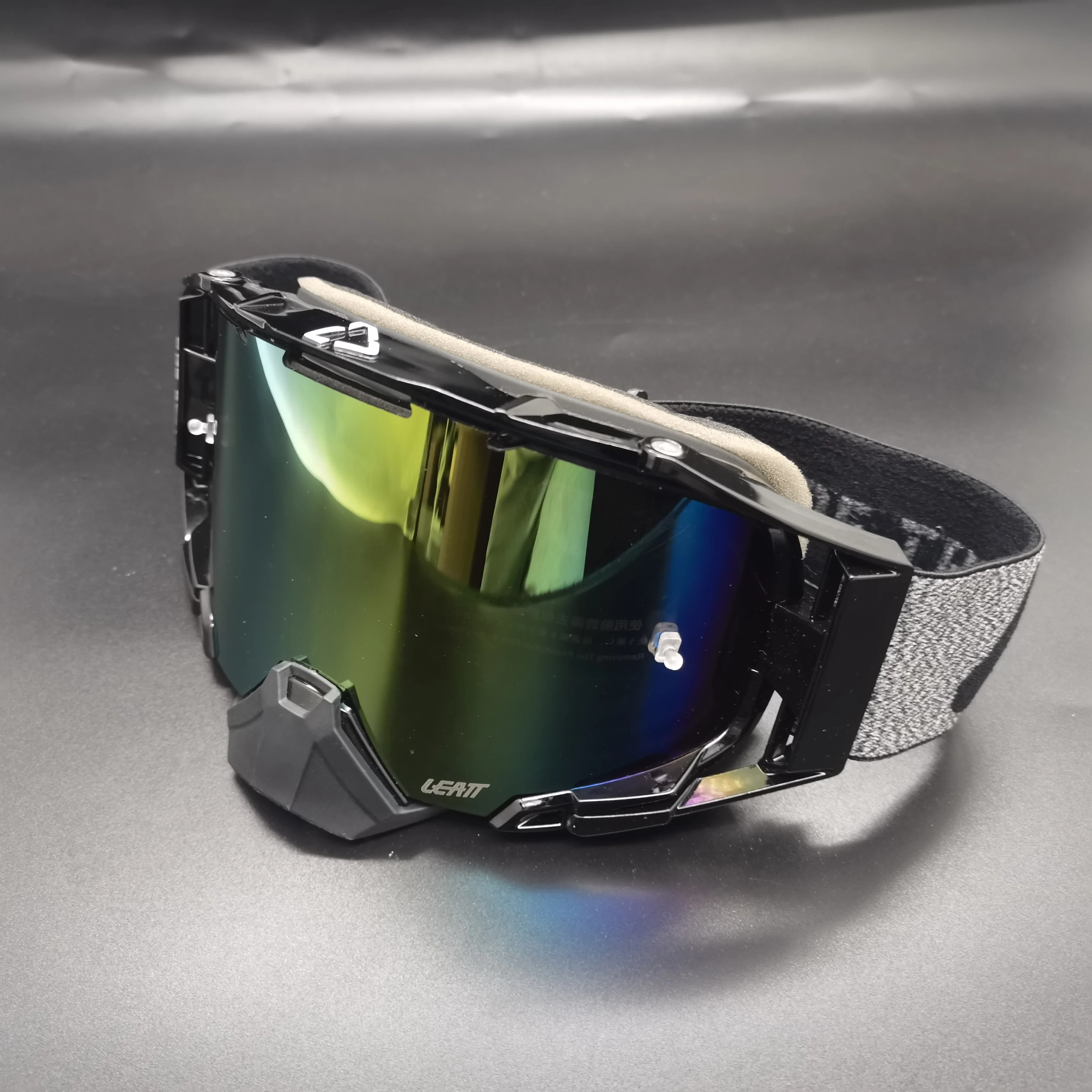 Гоночные очки для мотокросса двухслойные незапотевающие мотоциклетные