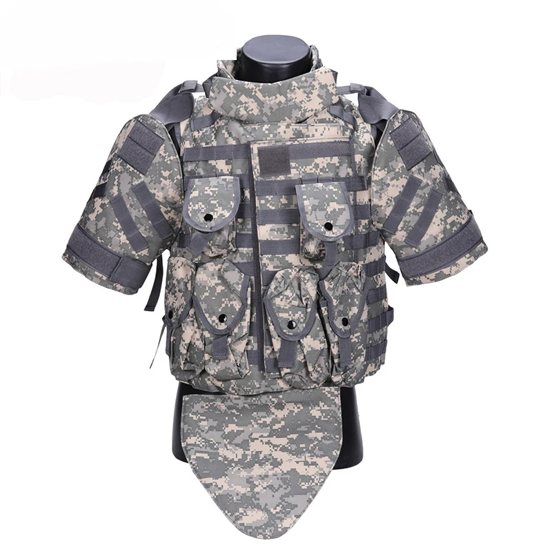 

OTV Tactical Vest Camouflage combat Body Armor With Pouch/Pad ACU USMC Airsoft Military Molle Assault Plate Carrier CS Clothing