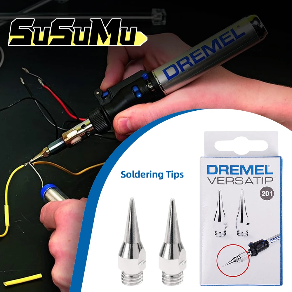 SuSuMu Dremel 201 VersaTip Сварочные насадки для горячего плавления и газовой монтировки