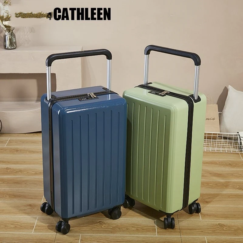2023 Wide Trolley Case for Female Students Trolley Case for Male Internet Red Code Case Lightweight Travel Case