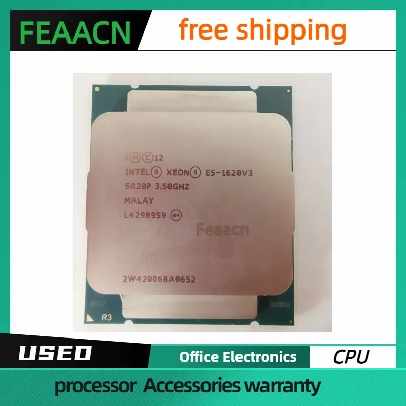 

Xeon E5 1620 V3 processador cpu 3,50 GHz 4 núcleos 10MB DDR4 2133MHz FCLGA2011-3 TPD