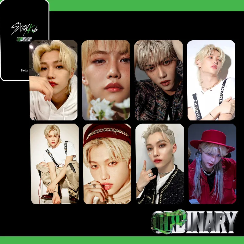 8 шт./компл. Kpop Stray Kids Новый ODDINARY альбом фотооткрытки коллекция открыток ЛОМО