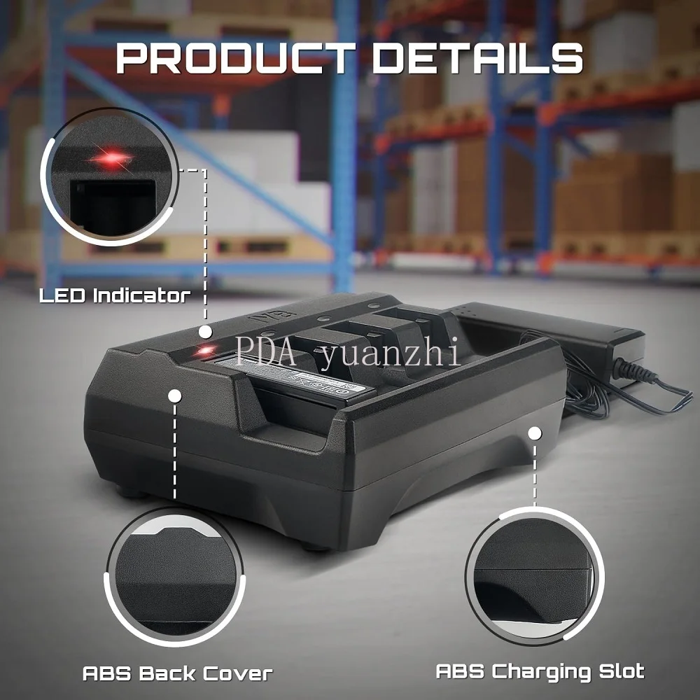 Зарядное устройство с 4 слотами для сканеров штрих-кодов Zebra DS3678 DS3600 LI3678 LI3600 LS3678