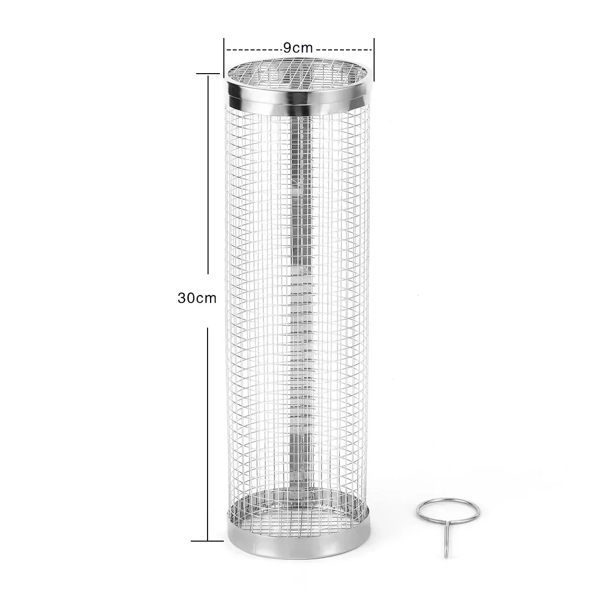 

Портативная корзина для гриля из нержавеющей стали