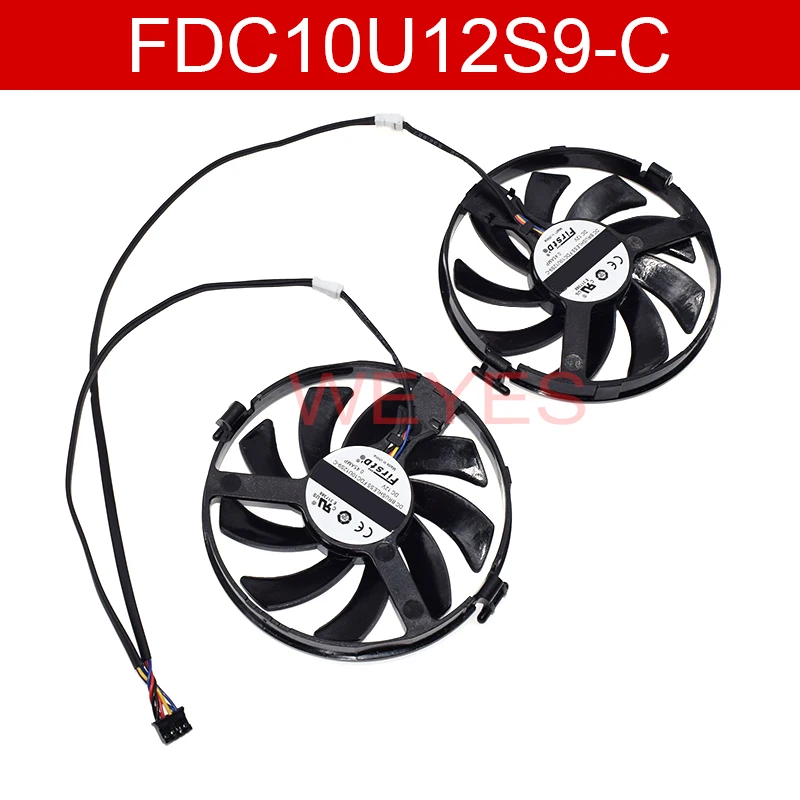 Аксессуары Для Охлаждения видеокарты XFX RX460 RX560 12 В постоянного тока а 4 контакта