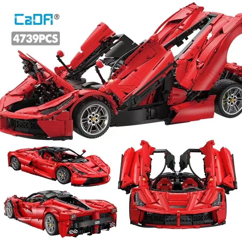 

IN STOCK CADA Master MOC Technical Classic Sports Car Building Blocks Bricks Model Toys for Boys Birthday Gift Set 4739pcs