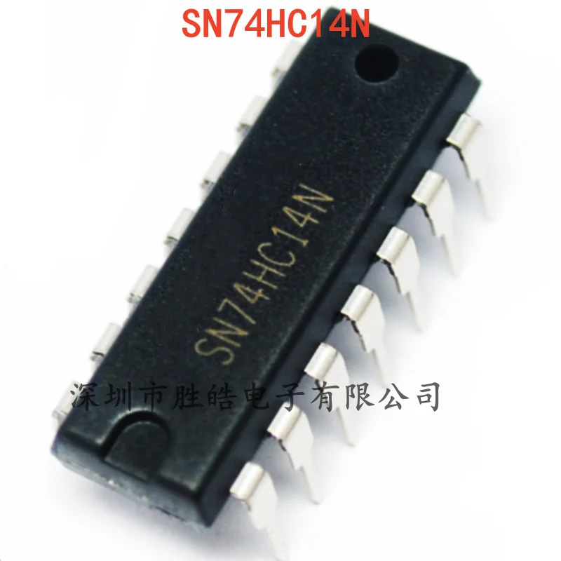 

(5PCS)NEW SN74HC14N 74HC14N Six Helmut Schmidt Triggers Non-Gate Logic Chip Straight In DIP-14 Integrated Circuit