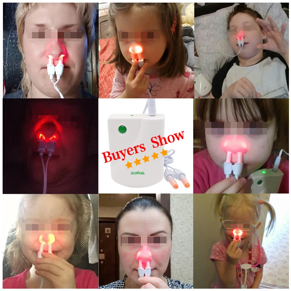 Портативный лазер для лечения ринита синусита носа сена лихорадки