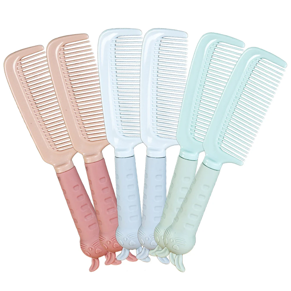 

Hair Comb Combs Brush Styling Wave Kids Salon Women Cartoon Detangling Hairdressinganti Barberstatic Lovely All Adorable