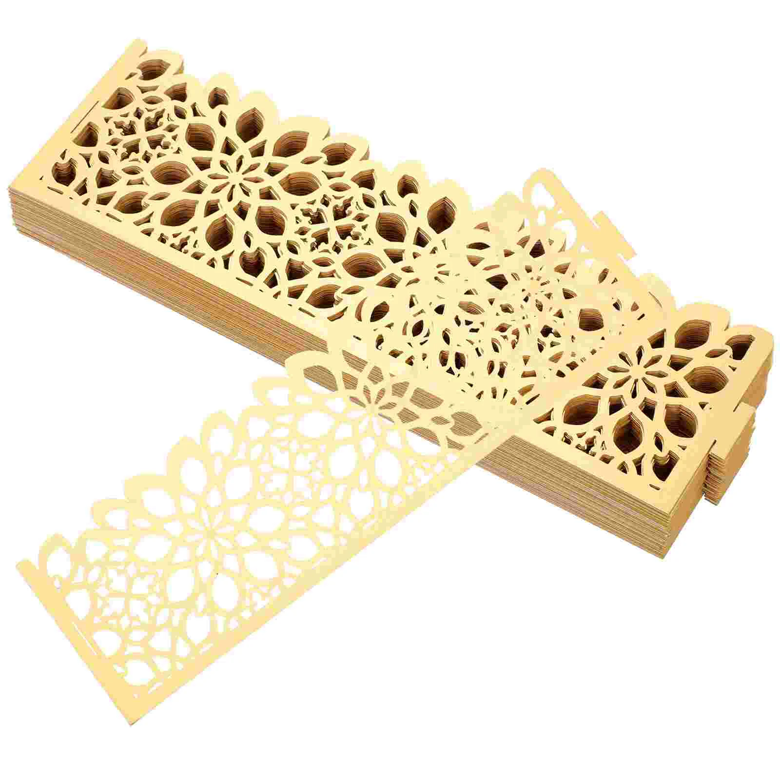 

Napkin Ring Serviette Buckle Table Rings Gold Paper Numbers 30 Decorative Wedding Holder Christmas Party Hotel Compact Chic