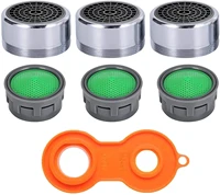 24mm faucet aerator replacement water saver spout filter kitchen tap aerators kit6 pieces