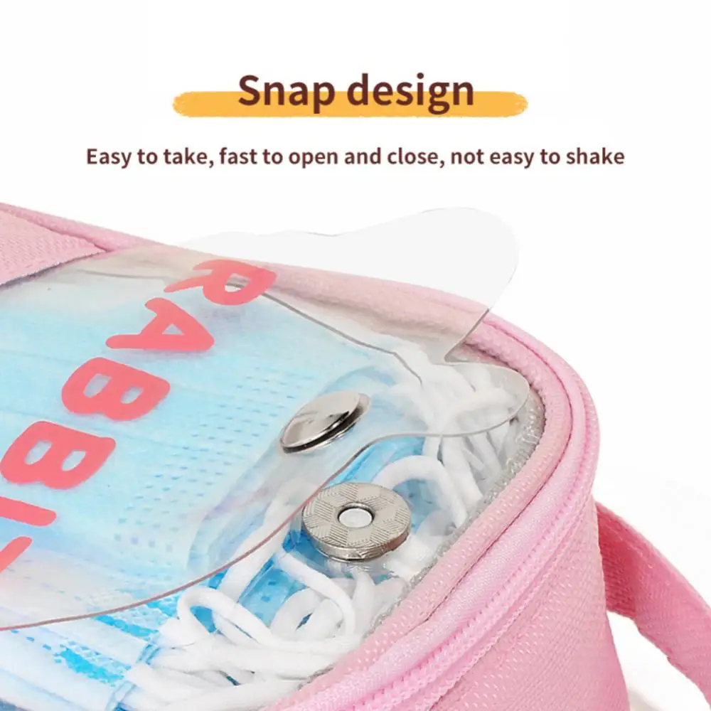 

Spot Cartoon Mask Storage Bag Cartoon Dustproof Storage Box Car Home Cute Mask Storage Box