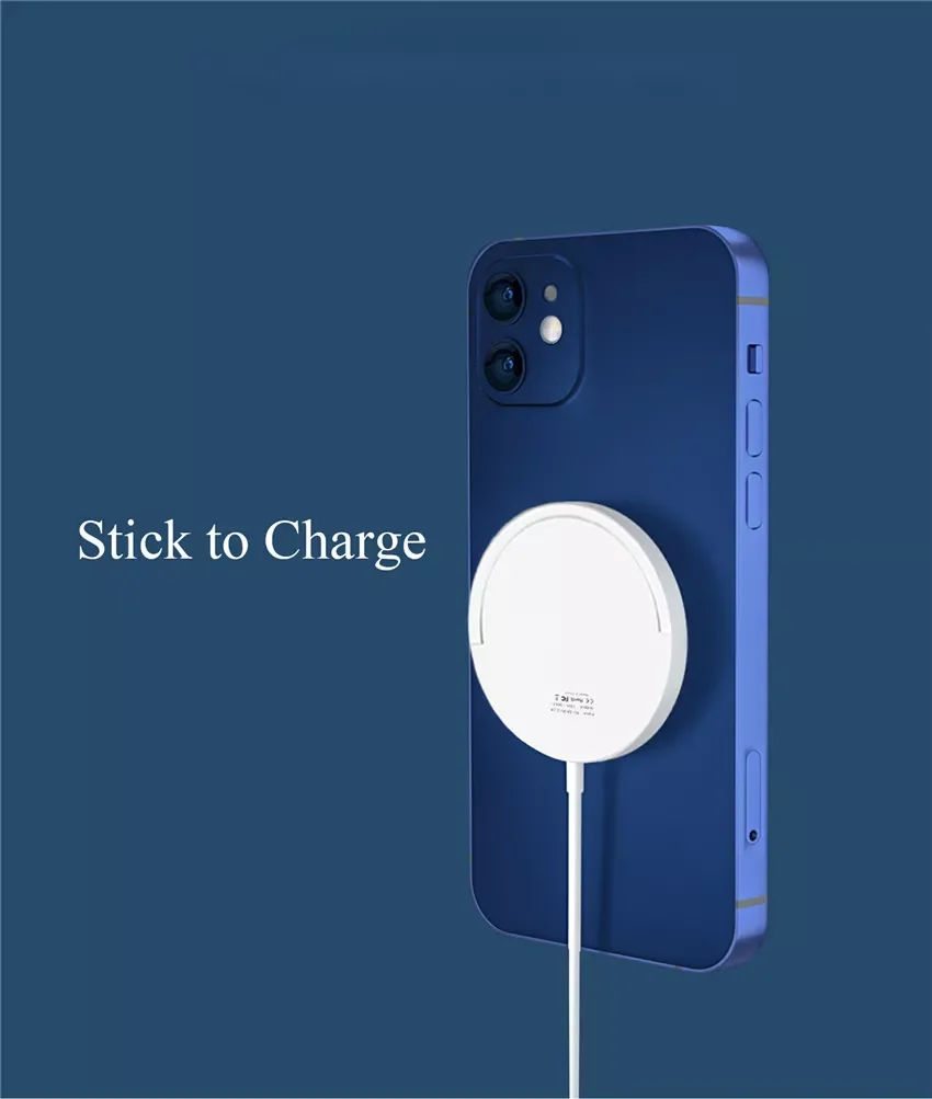 

Wireless Charger 11 12 13 Pro Max Mini Qi Fast Chargers Pad with Phone Holder magsafing Magnet Charging