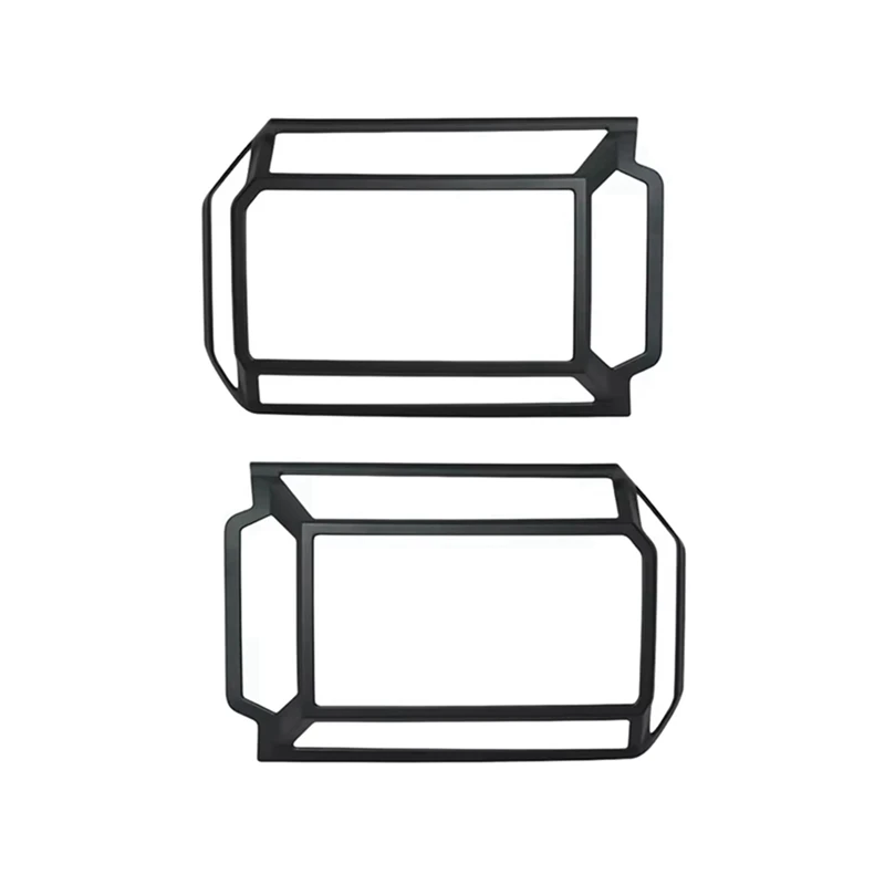 Автомобильные передние дневные ходовые огни декоративная рамка крышка фары