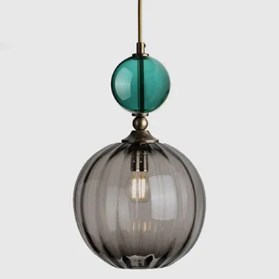 

Цветная стеклянная люстра HUOUWEII