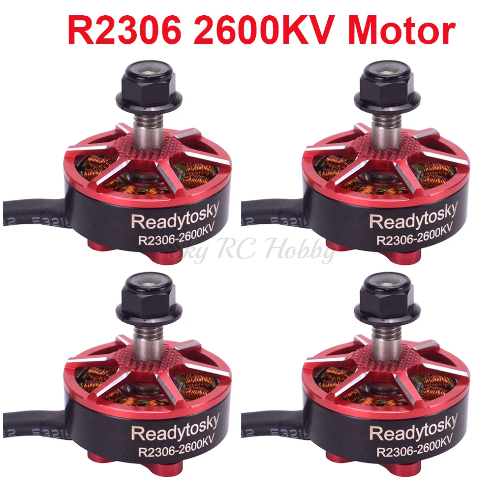 

NEW R2306 2306 2600kv Brushless Motor support 3-4S For FPV RC Drone Quadcopter Multirotor PK F40 PRO II