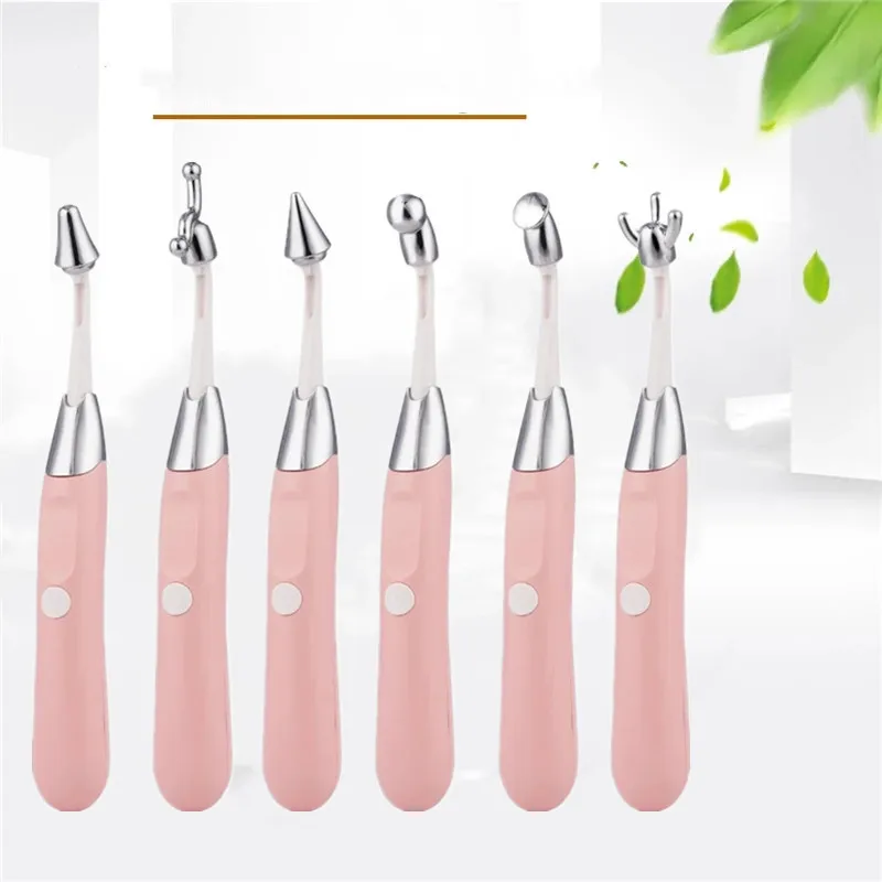 

6 In 1 Beauty Bar Electric Face Eye Nose Body Joint Massager Anti Wrinkle Facial Skin Lifting Tightening Body Massage Stick Tool