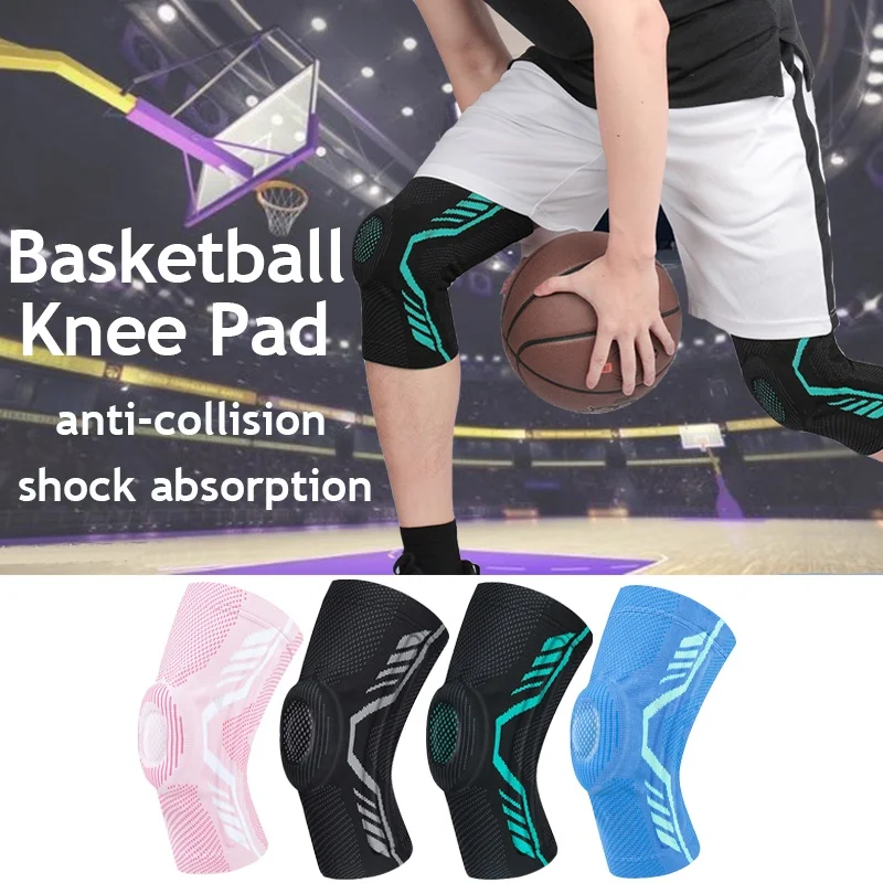 Basketball Knee Pad Men Sports Anti-conllision Sports Knee Pads Women Running Cycling Football Knee Brace