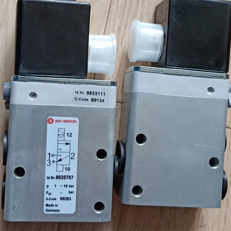 Встраиваемые непрямые электромагнитные катушечные клапаны 8020767 цилиндр herions norgren