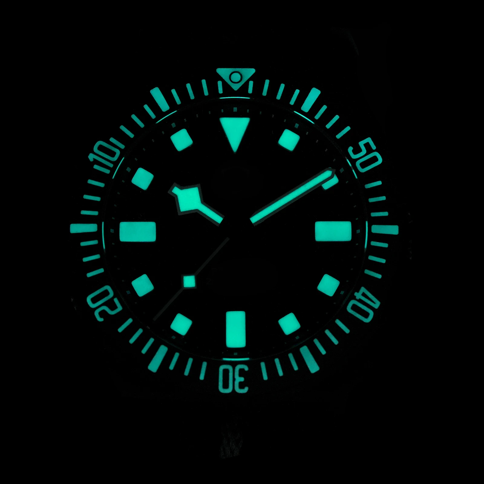 Фото Watchdives EXD V2 40 мм винтажные часы VH31 Sweep Second Механизм с сапфировым стеклом BGW9 Светящиеся водонепроницаемые титановые часы 20 бар №4