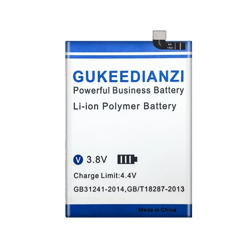 Сменный аккумулятор GUKEEDIANZI TLP038C7 4550 мАч для Alcatel One Touch