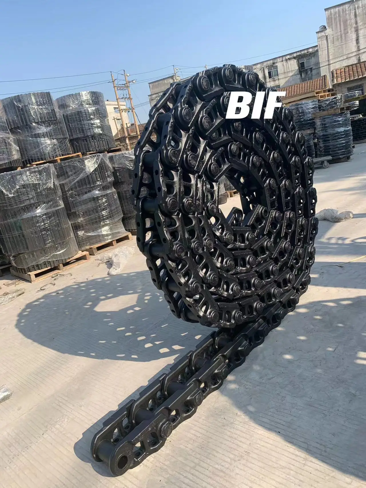 Экскаваторная цепь SK60/SK70/75crawler конвейерная лента ребристая рельсовая пластина