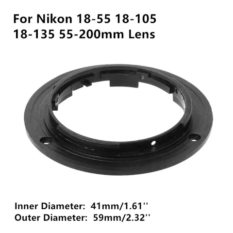 Запчасти для ремонта кольца байонетного крепления объектива камеры для Nikon 18-55 18-105 18-135 55-200
