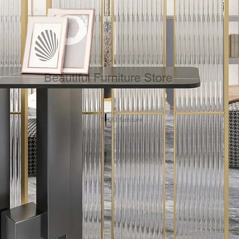 Роскошные Железные Столы-консоли для украшения интерьера итальянская мебель