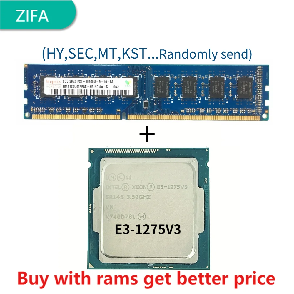 

DDR3 2G 1333 МГц со стандартом Φ v3 E3 1275 v3 3,5 ГГц четырехъядерный восьмипоточный ЦПУ процессор 84 Вт L3 = 8M LGA 1150