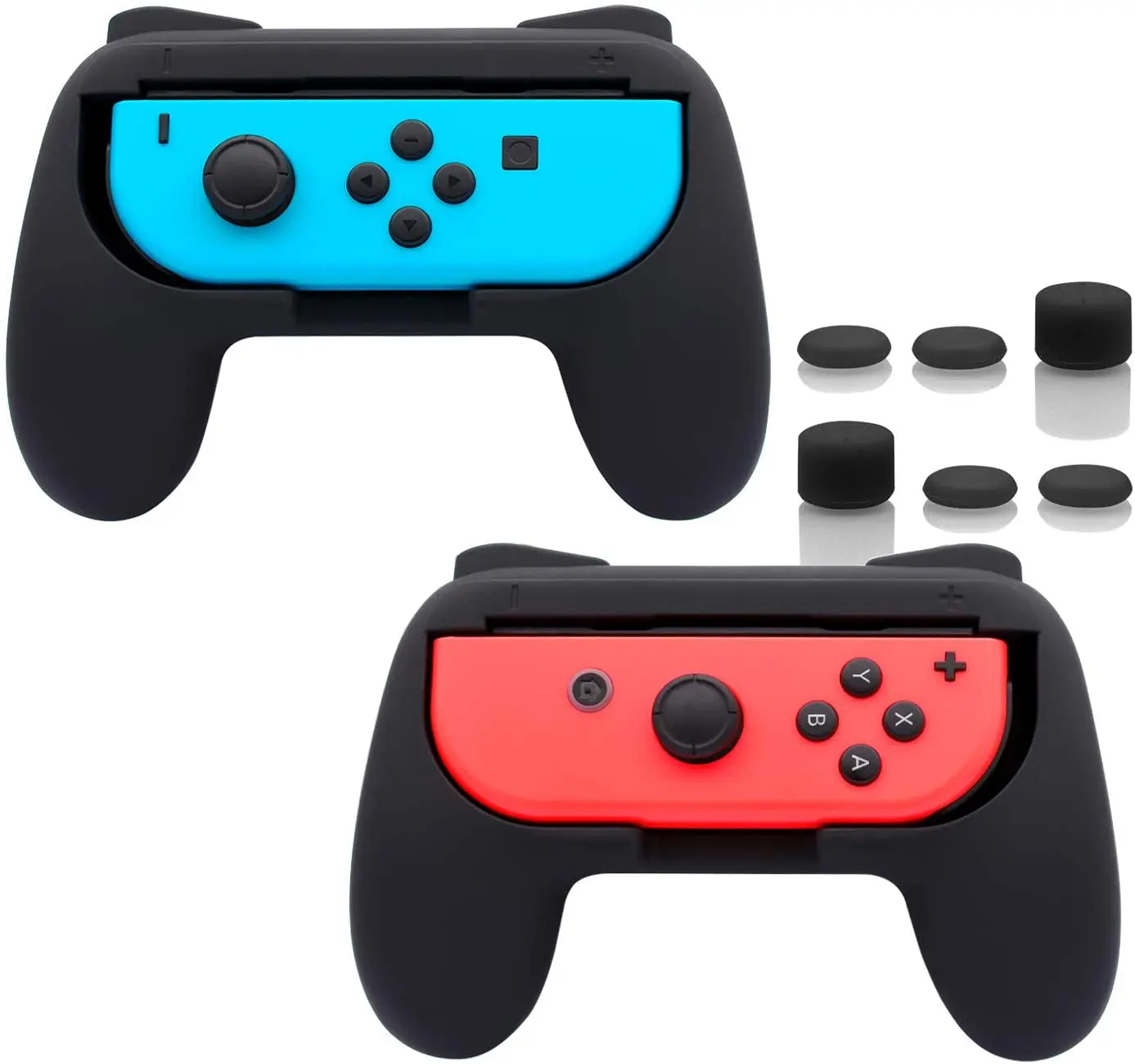 

Handle Grips For Nintendo Switch Joy Con & OLED Model Controller 2 Pack Handheld Joystick Remote Control Holder Joy Con Kit