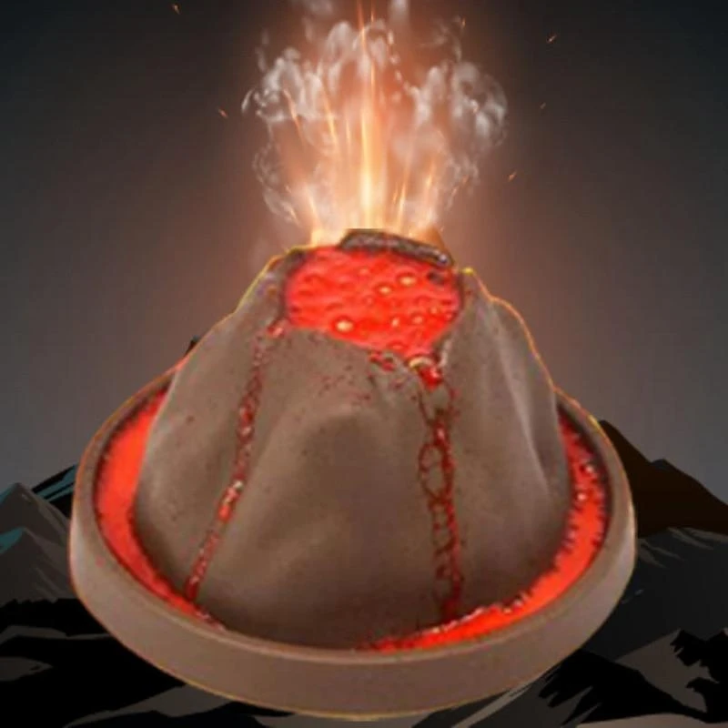 Фото Изучение науки, игрушки, химия, Обучающие игрушки, вулканическое извержение, набор физических химических экспериментов №1