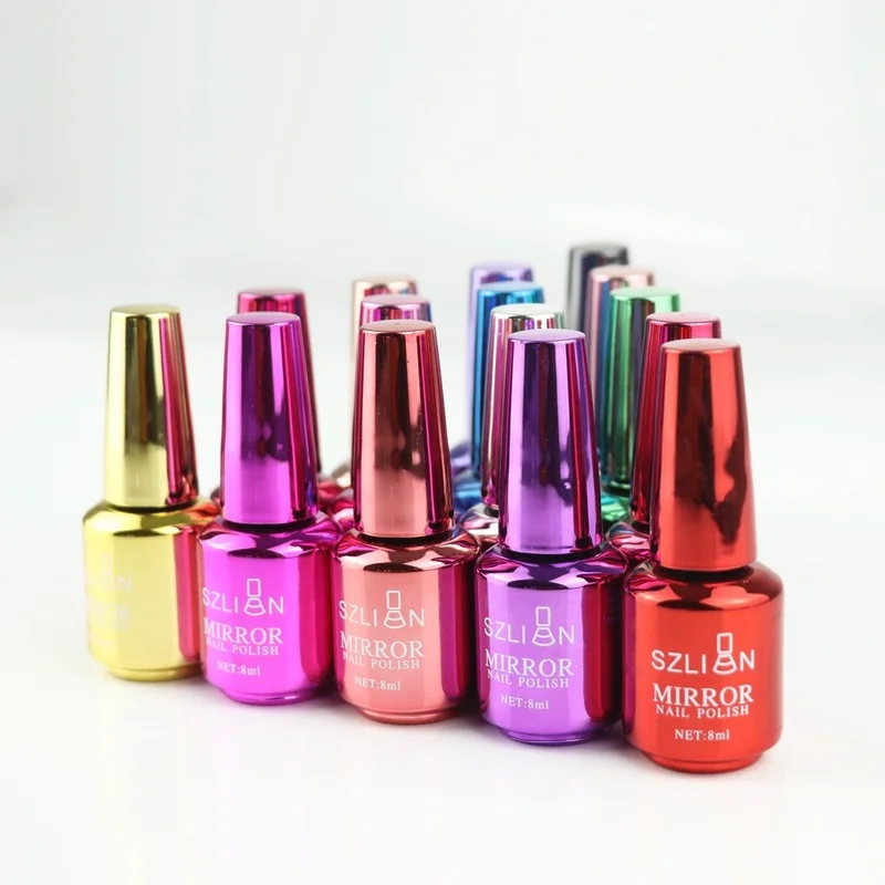 

Ecomhunt Dropshipping Rosemary Nail Polish without Lamp Gel Semi-permanent Varnishes Hybrid Mirror Effect Metallic Shiny Glitter