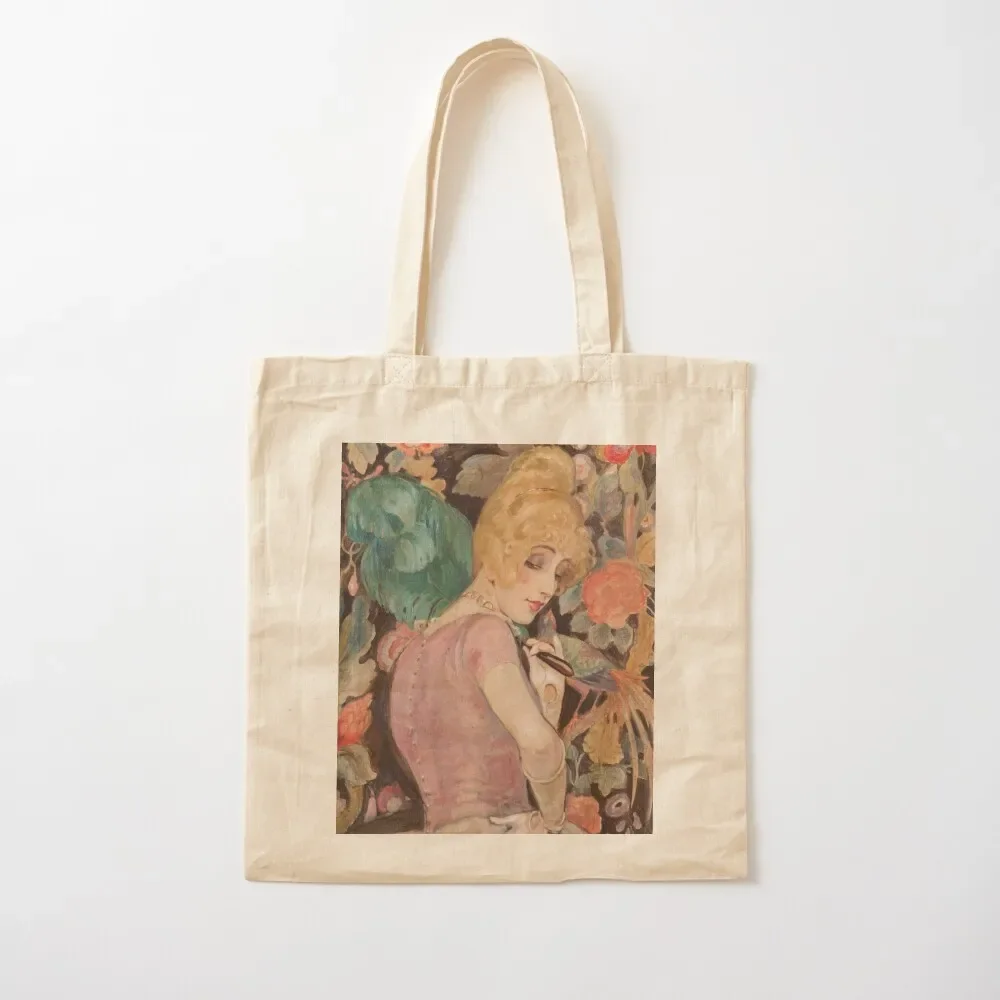 HD. Лили с веером яиц от Gerda Wegener Tote Bag холщовые сумки-тоут мужские тканевые сумки