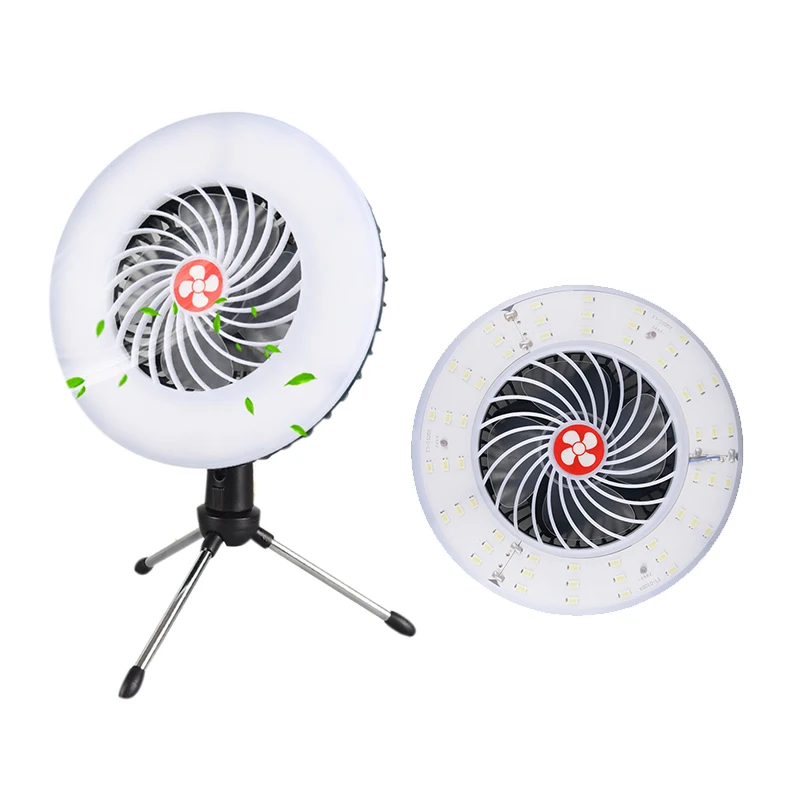 

Фонарь для кемпинга с вентилятором, перезаряжаемый фонарь для кемпинга, светодиодный фонарь для палатки, функция внешнего аккумулятора