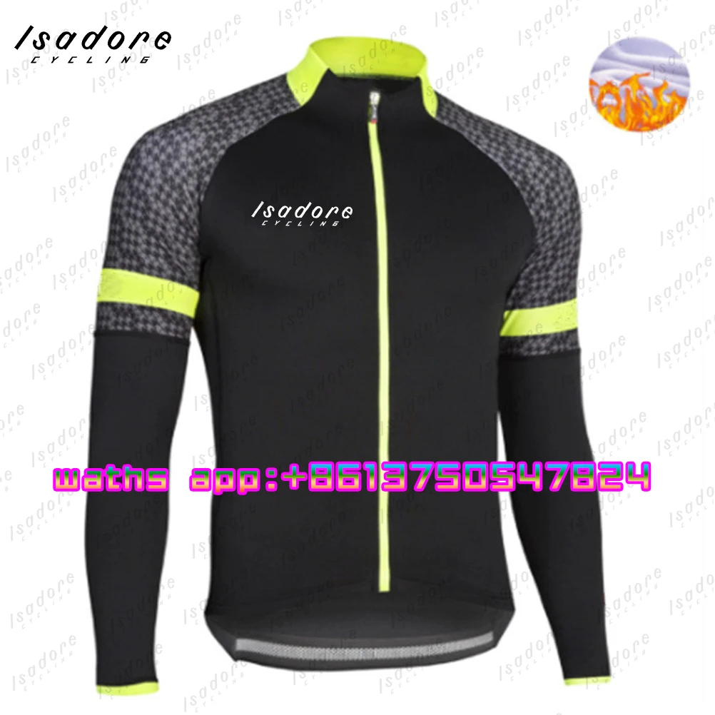 Long Sleeve Cycling Jerseys Racing Clothing Winter Bike Tops