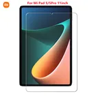 9H закаленное стекло для планшета, Защита экрана для Xiaomi Pad 5 Pro 2022 11 дюймов, Взрывозащищенная HD прозрачная защитная пленка без пузырьков